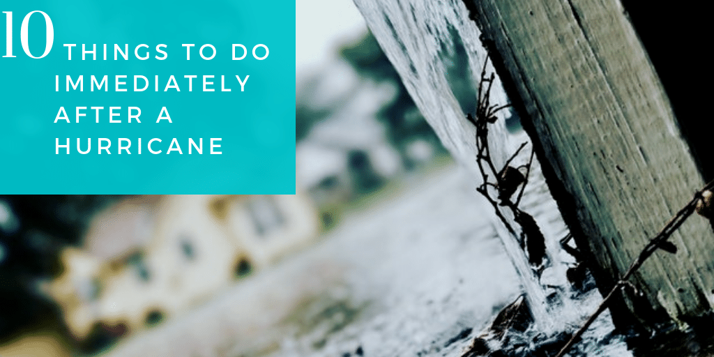 What to Do After a Hurricane - a Checklist