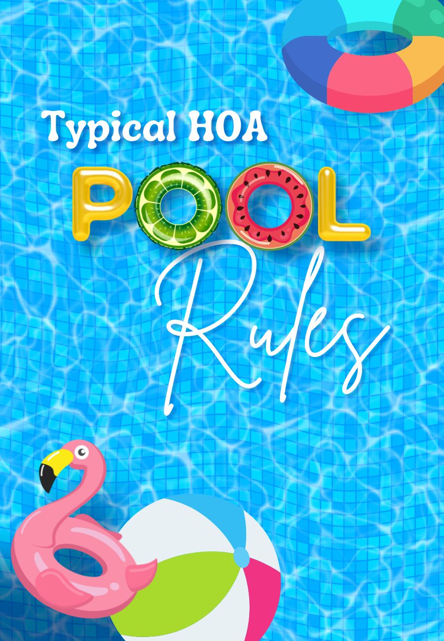 Typical HOA Pool Rules