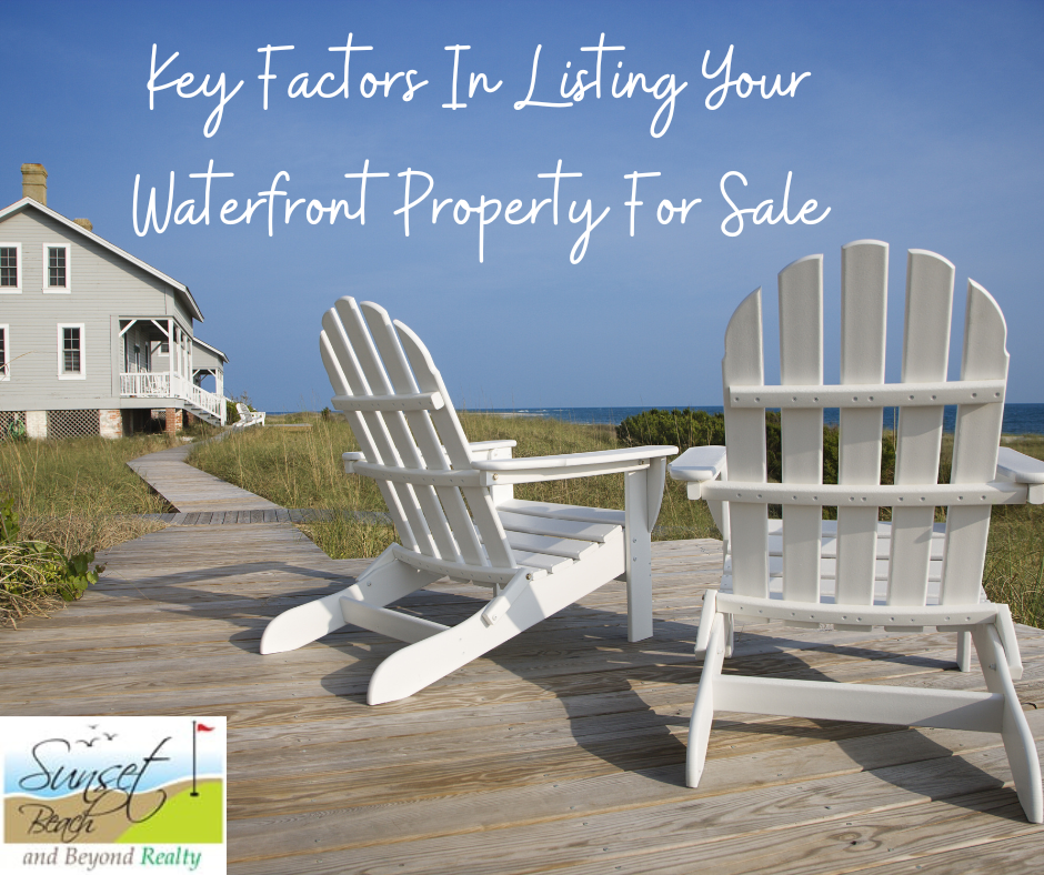 Key Factors In Listing Your Waterfront Property For Sale