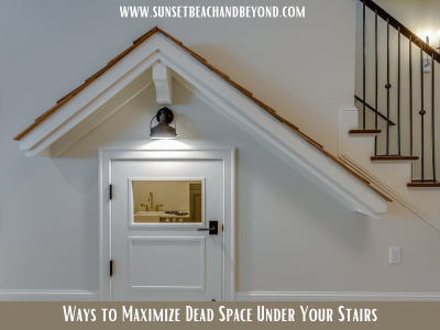 Ways to Maximize Dead Space Under Your Stairs