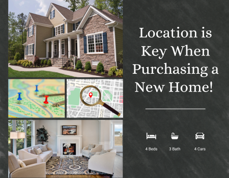 Location is Key When Purchasing a New Home!