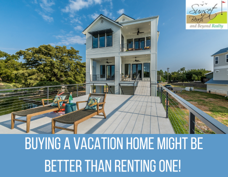 Buying a Vacation Home Might be Better Than Renting One!